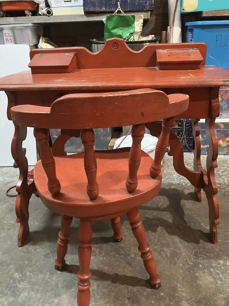 antique writing desk